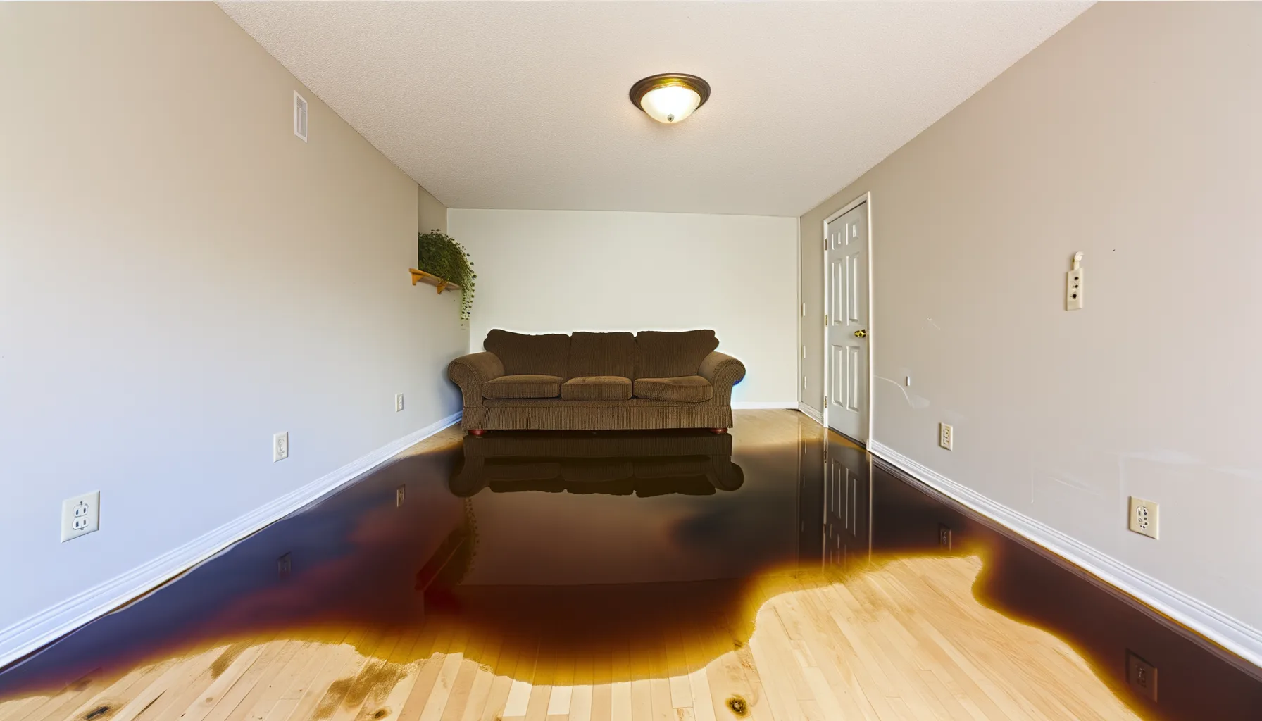 Kitchen Water Damage